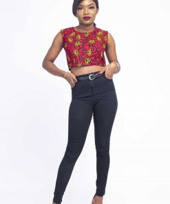 Shop African Crop Top