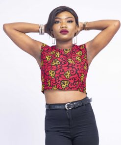 Shop African Crop Top